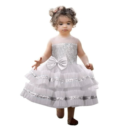 Quealent Girls Dress Female Big Kid Holiday Outfits for Girls Christmas Princess Girls Pageant Tulle Dress Bowknot Wedding Xmas Kids (White 2-3 Years)
Quealent Girls Dress Female Big Kid Holiday Outfits for Girls Christmas Princess Girls Pageant Tulle Dress Bowknot Wedding Xmas Kids (White 2-3 Years)