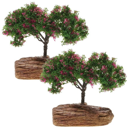 HEMOTON 2pcs Mini Simulation Tree Model Miniature Garden Tree Ornament Garden Tree Decoration
HEMOTON 2pcs Mini Simulation Tree Model Miniature Garden Tree Ornament Garden Tree Decoration