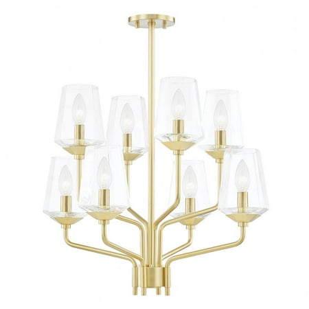-8 Light Chandelier In Transitional Style-24 Inches Wide By 20.38 Inches High Aged Brass Aged Brass Finish With Clear Glass Mitzi H420808-Agb
-8 Light Chandelier In Transitional Style-24 Inches Wide By 20.38 Inches High Aged Brass Aged Brass Finish With Clear Glass Mitzi H420808-Agb