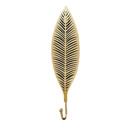TANGNADE Perforated Free Decorative Coat Hook Wrought Iron Light Home Luxury Metal Leaf Hook
TANGNADE Perforated Free Decorative Coat Hook Wrought Iron Light Home Luxury Metal Leaf Hook