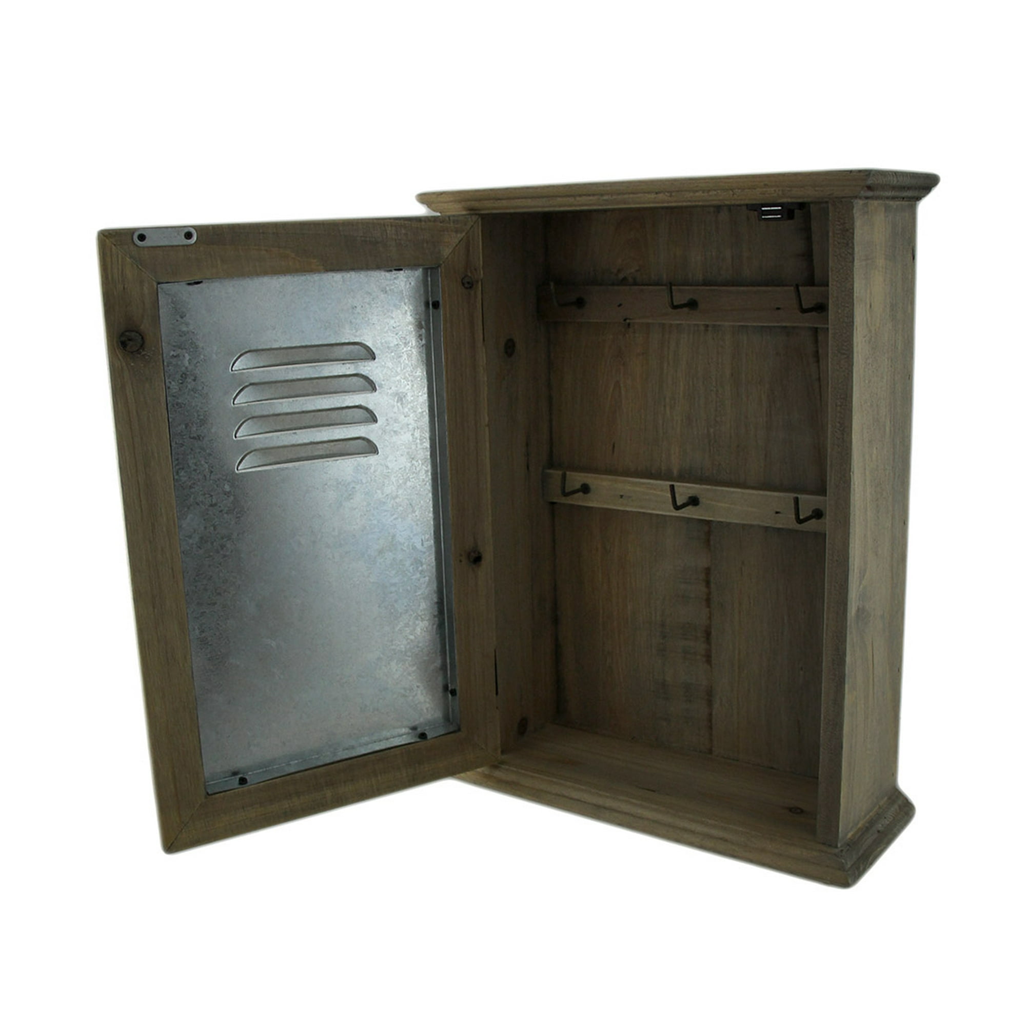 13 In Wall Mounted Wood And Metal Locker Style Key Cabinet Wall Mounted Wood And Metal Locker Style Key Cabinet Canada