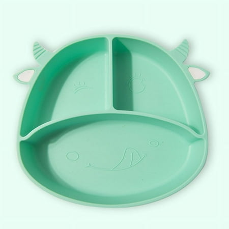 Toddler Divided Plate 4 Cells Non-slip Silicone Food Container Tray Soft Microwave Dishwasher Safe for Babies Kids New
Toddler Divided Plate 4 Cells Non-slip Silicone Food Container Tray Soft Microwave Dishwasher Safe for Babies Kids New