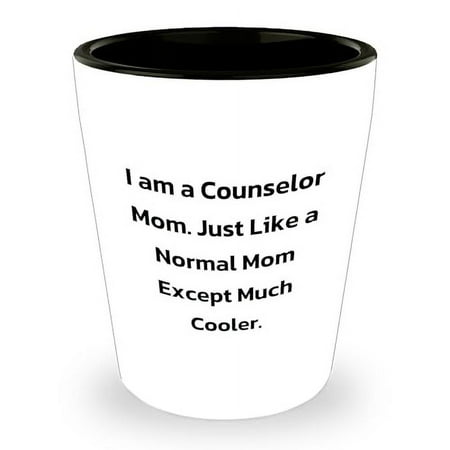 Counselor Mom Shot Glass - I Am A Counselor Mom. Just Like A Normal Mom Except Much Cooler. for Counselor Birthday Unique Gifts Gifts from Mom Gifts for Counselor
Counselor Mom Shot Glass - I Am A Counselor Mom. Just Like A Normal Mom Except Much Cooler. for Counselor Birthday Unique Gifts Gifts from Mom Gifts for Counselor