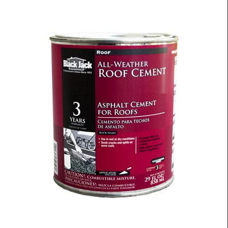 GARDNER-GIBSON 29 FL OZ. Black Jack All Weather Roof Cement