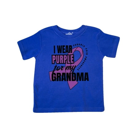Inktastic Chronic Pain I Wear Purple For My Grandma Gift Toddler Boy or Toddler Girl T-Shirt
Inktastic Chronic Pain I Wear Purple For My Grandma Gift Toddler Boy or Toddler Girl T-Shirt
