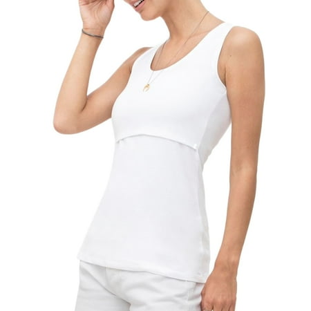 Maternity Breastfeeding Vest Women Pregnant Nursing Clothes Sleeveless Solid Color Blouse Tops White S
Maternity Breastfeeding Vest Women Pregnant Nursing Clothes Sleeveless Solid Color Blouse Tops White S