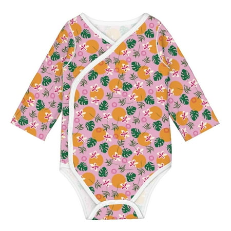Matuu Fruit for Baby Long-Sleeve Bodysuit Soft Cotton Comfortable and Breathable Perfect for Newborns and Infants
Matuu Fruit for Baby Long-Sleeve Bodysuit Soft Cotton Comfortable and Breathable Perfect for Newborns and Infants