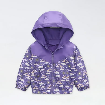 BadyminCSL Toddler Kids Baby Boys Girls Fashion Cute Dinosaur Rainbow Pattern Windproof Jacket Hooded Coat
BadyminCSL Toddler Kids Baby Boys Girls Fashion Cute Dinosaur Rainbow Pattern Windproof Jacket Hooded Coat