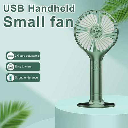 Fogcroll 1 Set Handheld Fan Simulated Natural Wind 3-Gear Adjustment 4 Blades Low Noise Standable Strong Power USB Fan Dorm Supply
Fogcroll 1 Set Handheld Fan Simulated Natural Wind 3-Gear Adjustment 4 Blades Low Noise Standable Strong Power USB Fan Dorm Supply