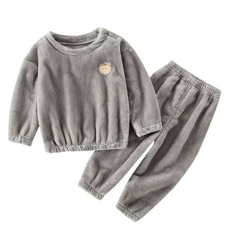 Fsqjgq Fashion Toddler Clothes Toddler Boys Girls Winter Long Sleeve Cartoon Bear Prints Flannel Shirt Tops Pants Outfits Toddler Suit Boy Flannel Grey 130
Fsqjgq Fashion Toddler Clothes Toddler Boys Girls Winter Long Sleeve Cartoon Bear Prints Flannel Shirt Tops Pants Outfits Toddler Suit Boy Flannel Grey 130