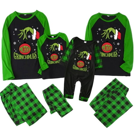 2024 Christmas Grinch Print Family Matching Long-Sleeved Family Christmas Grinch-printed Pajamas Outfits for Baby Kid Men Women Couples Family Matching
2024 Christmas Grinch Print Family Matching Long-Sleeved Family Christmas Grinch-printed Pajamas Outfits for Baby Kid Men Women Couples Family Matching