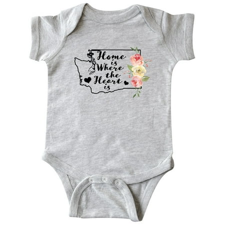 Inktastic Washington Home is Where The Heart is with Watercolor Floral Gift Baby Girl Bodysuit
Inktastic Washington Home is Where The Heart is with Watercolor Floral Gift Baby Girl Bodysuit