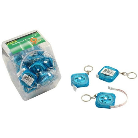 ToolUSA Display Jar Of 50 Piece :Cloth Measuring Tapes Each Is 5 Long In A Blue Plastic W/ Key Ring - TM1702-J50
ToolUSA Display Jar Of 50 Piece :Cloth Measuring Tapes Each Is 5 Long In A Blue Plastic W/ Key Ring - TM1702-J50