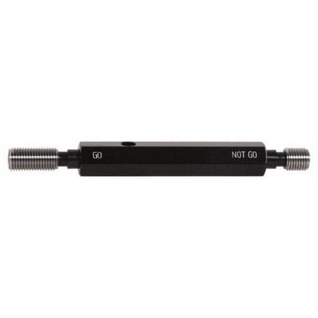 SPI 7/8-9 Class 3B Double End Plug Thread Go/No Go Gage Steel Size 4 Handle Included