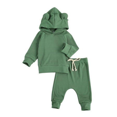Bagilaanoe 2pcs Toddler Baby Girl Boy Long Pants Set Long Sleeve Hoodie Pullover Tops + Trousers 6M 12M 18M 24M Infant Casual Outfits
Bagilaanoe 2pcs Toddler Baby Girl Boy Long Pants Set Long Sleeve Hoodie Pullover Tops + Trousers 6M 12M 18M 24M Infant Casual Outfits