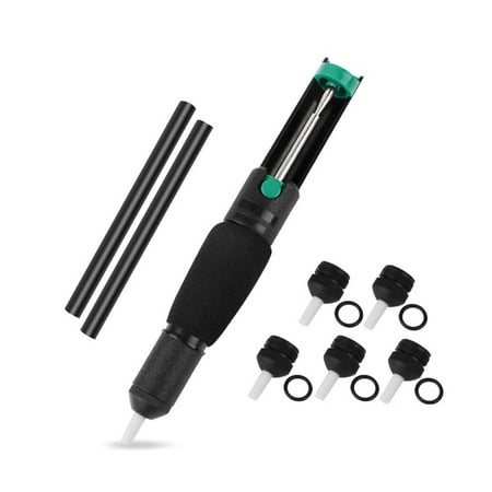Solder Sucker Soldering Iron Suction Pump Remover Press Removal Pen Househole Professional Work Tools with Replacement Nozzles
Solder Sucker Soldering Iron Suction Pump Remover Press Removal Pen Househole Professional Work Tools with Replacement Nozzles