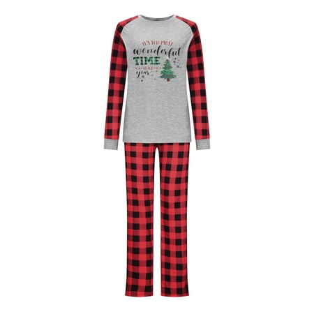 AnuirheiH Xmas Pjs Set Women Printed Blouse Round-Neck Tops+Pants Family Matching Pajamas Set 4-6$ off 2nd
AnuirheiH Xmas Pjs Set Women Printed Blouse Round-Neck Tops+Pants Family Matching Pajamas Set 4-6$ off 2nd