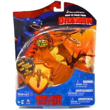 Monstrous Nightmare Action Figure Orange Series 2 Deluxe