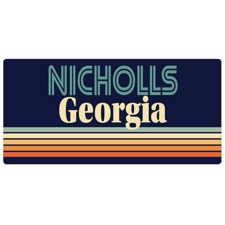 Nicholls Georgia 5 x 2.5-Inch Fridge Magnet Retro Design 
Nicholls Georgia 5 x 2.5-Inch Fridge Magnet Retro Design