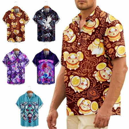 Adult Kids Button Down Short Sleeve Shirts Comfortable Polyester Clothing Apparel Regular & Big Man Sizes
Adult Kids Button Down Short Sleeve Shirts Comfortable Polyester Clothing Apparel Regular & Big Man Sizes