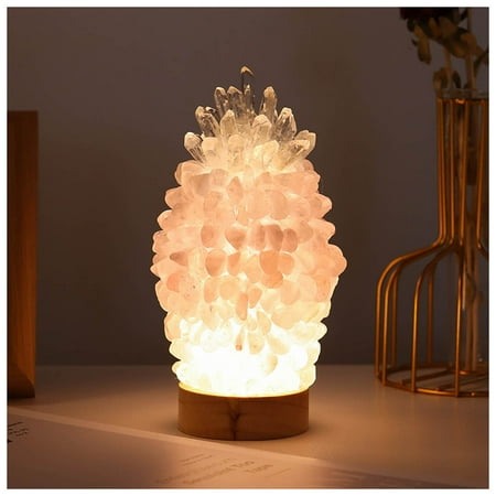 Sunhillsgrace Book Lights Natural Treatment Pineapple Light Natural Night Light