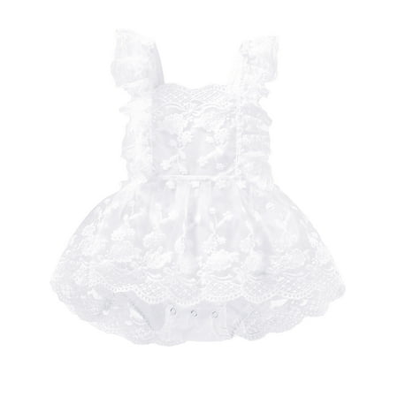 Musuos Baby Girls Boho Lace Romper Floral Embroidered Ruffle Princess Dresses
Musuos Baby Girls Boho Lace Romper Floral Embroidered Ruffle Princess Dresses