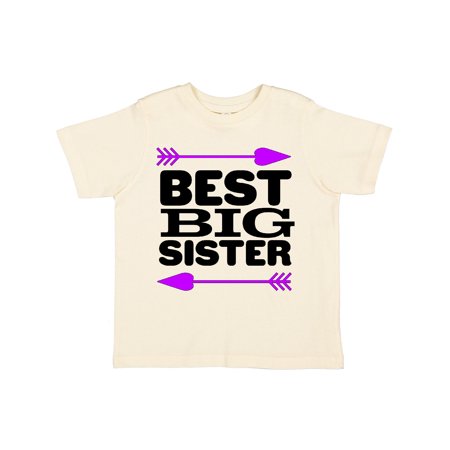 Inktastic Best Big Sister Gift Toddler Toddler Girl T-Shirt