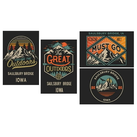 Saulsbury Bridge Iowa Souvenir 2x3 Inch Fridge Magnet The Great Outdoors Design 4-Pack
Saulsbury Bridge Iowa Souvenir 2x3 Inch Fridge Magnet The Great Outdoors Design 4-Pack