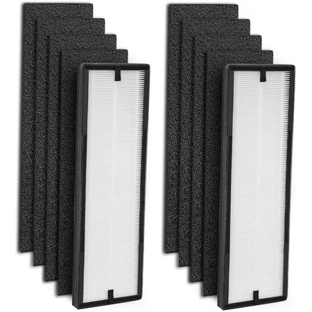 2pcs NEA-F1 H13 True HEPA Filter+8pcsNEA-C1 Activated Carbon Replacement Filter Compatible with Eureka NEA120 Air Purifier and Toshiba Feature Smart WiFi Air Purifier
2pcs NEA-F1 H13 True HEPA Filter+8pcsNEA-C1 Activated Carbon Replacement Filter Compatible with Eureka NEA120 Air Purifier and Toshiba Feature Smart WiFi Air Purifier