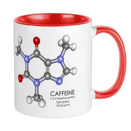 CafePress - Caffeine Molecule Mug - Ceramic Coffee Tea Novelty Mug Cup 11 oz
CafePress - Caffeine Molecule Mug - Ceramic Coffee Tea Novelty Mug Cup 11 oz