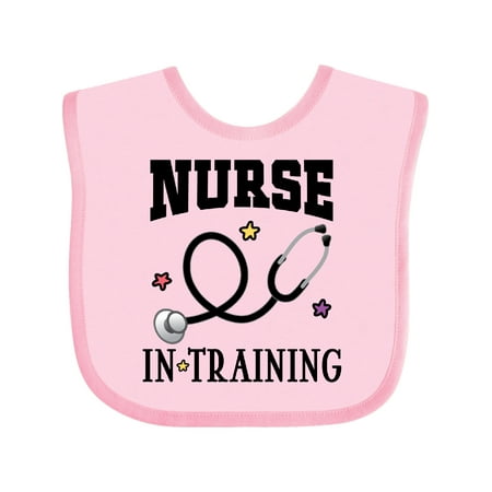 Inktastic Nurse in Training Nursing Gift Gift Baby Girl Bib