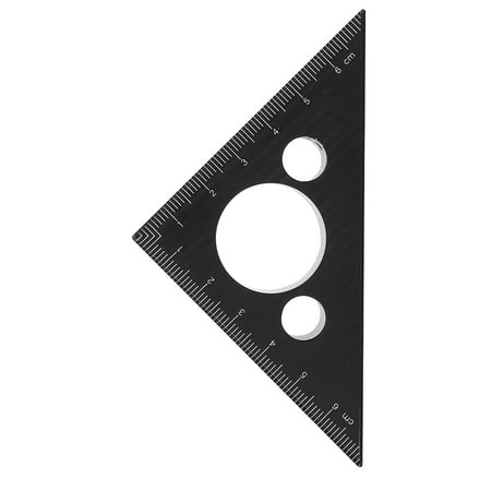 Thickened 45 Degree Aluminum Alloy Triangular Angle Ruler Woodworking Measuring Tool
Thickened 45 Degree Aluminum Alloy Triangular Angle Ruler Woodworking Measuring Tool