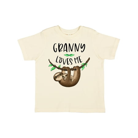 Inktastic Granny Loves Me Cute Sloth and Baby Gift Toddler Boy or Toddler Girl T-Shirt
Inktastic Granny Loves Me Cute Sloth and Baby Gift Toddler Boy or Toddler Girl T-Shirt