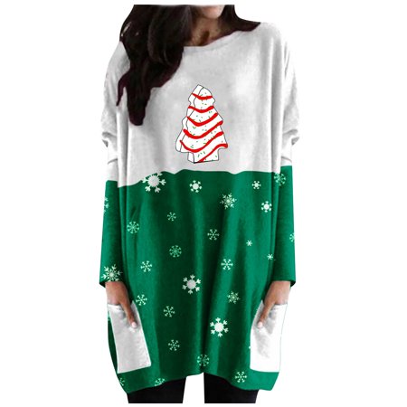 Ersazi Women Long Sleeve Round-Neck Dress Women s Fashionable Funny Cake Tree Print Dress Maternity Dress for Wedding Guest Women Round Neck Cake Tree Print Dress Round Neck Dress
Ersazi Women Long Sleeve Round-Neck Dress Women s Fashionable Funny Cake Tree Print Dress Maternity Dress for Wedding Guest Women Round Neck Cake Tree Print Dress Round Neck Dress