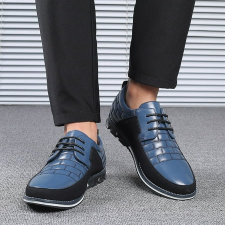 Leather Shoes Fashion Style Men s Breathable Comfortable Business Lace Up Leisure Solid Color Leather Shoes
Leather Shoes Fashion Style Men s Breathable Comfortable Business Lace Up Leisure Solid Color Leather Shoes