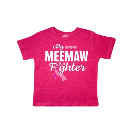 Inktastic Breast Cancer Awareness My Meemaw is a Fighter Gift Toddler Boy or Toddler Girl T-Shirt
Inktastic Breast Cancer Awareness My Meemaw is a Fighter Gift Toddler Boy or Toddler Girl T-Shirt