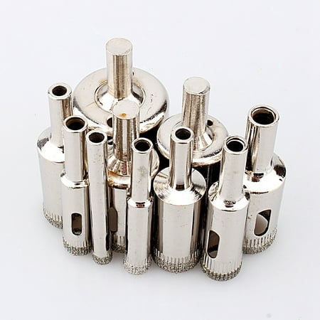 10Pcs Glass Drill Bit Glass Hole Drill Bit for Ceramic Bottles Pots Marble Granite Stone 6mm - 30mm
10Pcs Glass Drill Bit Glass Hole Drill Bit for Ceramic Bottles Pots Marble Granite Stone 6mm - 30mm