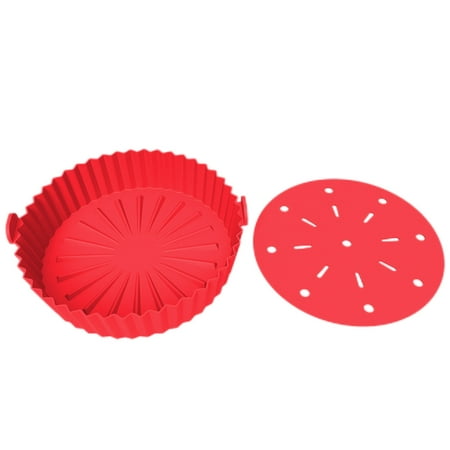 Silicone Air Fryer Liners | Double-layer Non-Stick Air Fryers Liner | Reusable Replacement for Air Fryer Parchment Paper Liners Resistant to Heat and Easy to Clean
Silicone Air Fryer Liners | Double-layer Non-Stick Air Fryers Liner | Reusable Replacement for Air Fryer Parchment Paper Liners Resistant to Heat and Easy to Clean