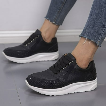 Medcursor Fashion Women s Casual Shoes Breathable Lace-up Wedges Outdoor Leisure Sneakers
Medcursor Fashion Women s Casual Shoes Breathable Lace-up Wedges Outdoor Leisure Sneakers