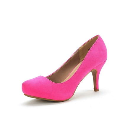 Tiffany Women‘s Heels New Low Stiletto Round Toe Platform Pumps for Women Women‘s Footwear