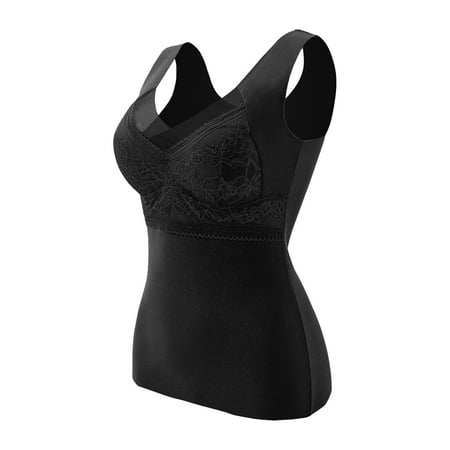 Women s Thermal Vest Fleece Thickened Thin Velvet Shaping Thermal Underwear