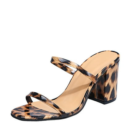 VerPetridure Summer Sandals for Women 2023 Womens Fashion Casual Leopard Square Heel Transparent Lace Slip On Sandals Shoes
VerPetridure Summer Sandals for Women 2023 Womens Fashion Casual Leopard Square Heel Transparent Lace Slip On Sandals Shoes