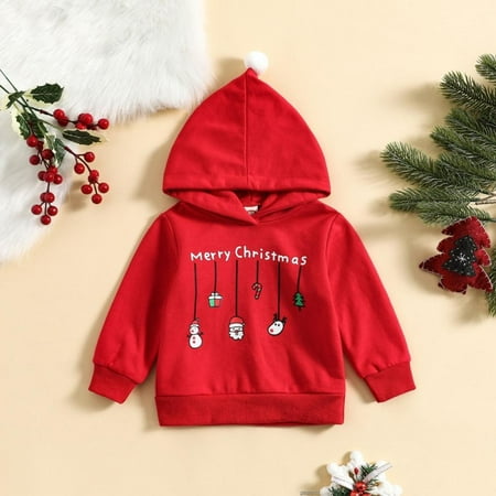 Infant Baby Boy Girl Christmas Hoodie Pullover Costume Long Sleeve Pullover Sweatshirt Cartoon Casual Clothes for Children
Infant Baby Boy Girl Christmas Hoodie Pullover Costume Long Sleeve Pullover Sweatshirt Cartoon Casual Clothes for Children