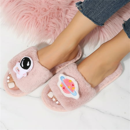 Cathalem Flip Flop Slippers for Women Rubber Ladies Fashion Solid Color Cartoon Plush Casual Open Toe Womens Warm Slippers Size 7 Pink 10
Cathalem Flip Flop Slippers for Women Rubber Ladies Fashion Solid Color Cartoon Plush Casual Open Toe Womens Warm Slippers Size 7 Pink 10