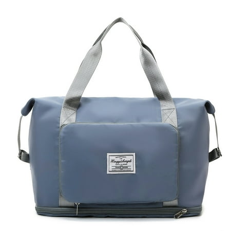 Foldable Large Capacity Travel Duffel Bag Waterproof Oxford Shoulder Bag Expandable Gym Handbag Unisex
Foldable Large Capacity Travel Duffel Bag Waterproof Oxford Shoulder Bag Expandable Gym Handbag Unisex