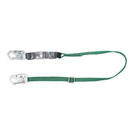 V-Series 454-10188100 6 ft. Adjustable Single Standard Shock Absorbing Lanyard Snap Hook - Small
V-Series 454-10188100 6 ft. Adjustable Single Standard Shock Absorbing Lanyard Snap Hook - Small