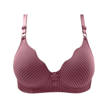 BIZIZA Women Bra Support Bralette 18 Hour Comfort Push Up Adjustable Straps Purple 36
BIZIZA Women Bra Support Bralette 18 Hour Comfort Push Up Adjustable Straps Purple 36