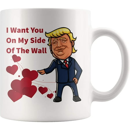 Witty Valentine Mug I Want You On My Side of The Wall Mug Valentine Gifts Coffee Mugs Cute Ceramic Cups White 11oz
Witty Valentine Mug I Want You On My Side of The Wall Mug Valentine Gifts Coffee Mugs Cute Ceramic Cups White 11oz
