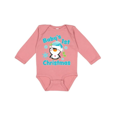 Inktastic Baby s 1st Christmas with Cute Penguin and Snowflakes Gift Baby Boy or Baby Girl Long Sleeve Bodysuit
Inktastic Baby s 1st Christmas with Cute Penguin and Snowflakes Gift Baby Boy or Baby Girl Long Sleeve Bodysuit