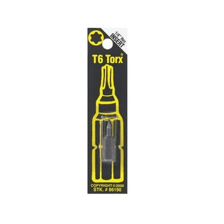 Best Way Tools 86190 T6 Tamper-Proof Security Bit